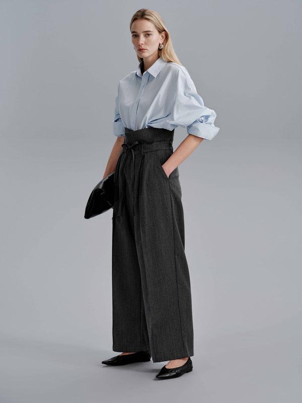 Pantalons Rayés Lyra